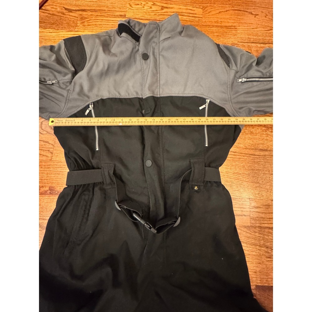 BMW Motorrad CoverAll Riding Suit Mens XL Grey Black Motorcycle Jumpsuit Gear - Picture 10 of 11